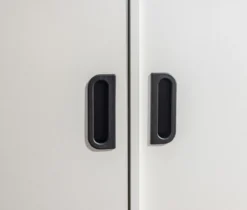 Bad Nischenschrank mit Schubladen und Ablage, ca. 70 x 20 x 71 cm - Weiß