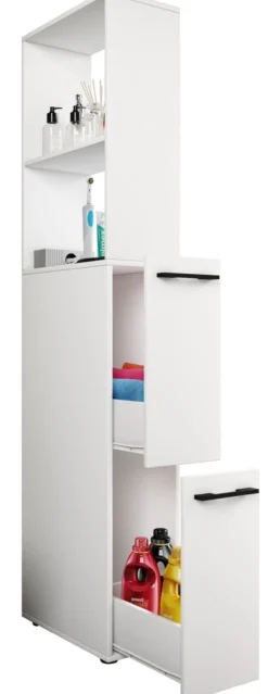 Badregal Raumteiler "Sadilo XL" Weiß