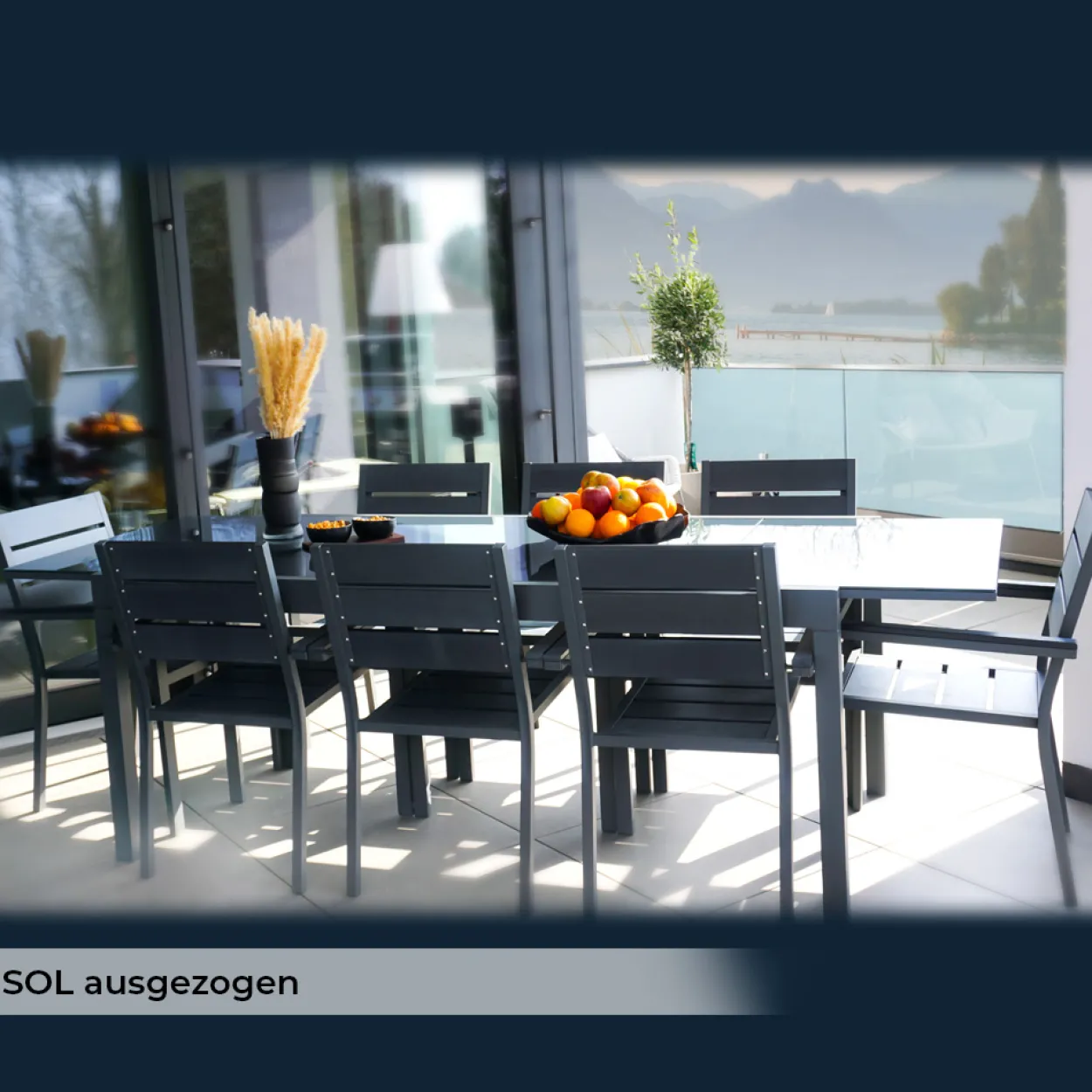 Balkontisch Esstisch Gartentisch SOL ausziehbar