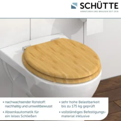 Bambus WC-Sitz