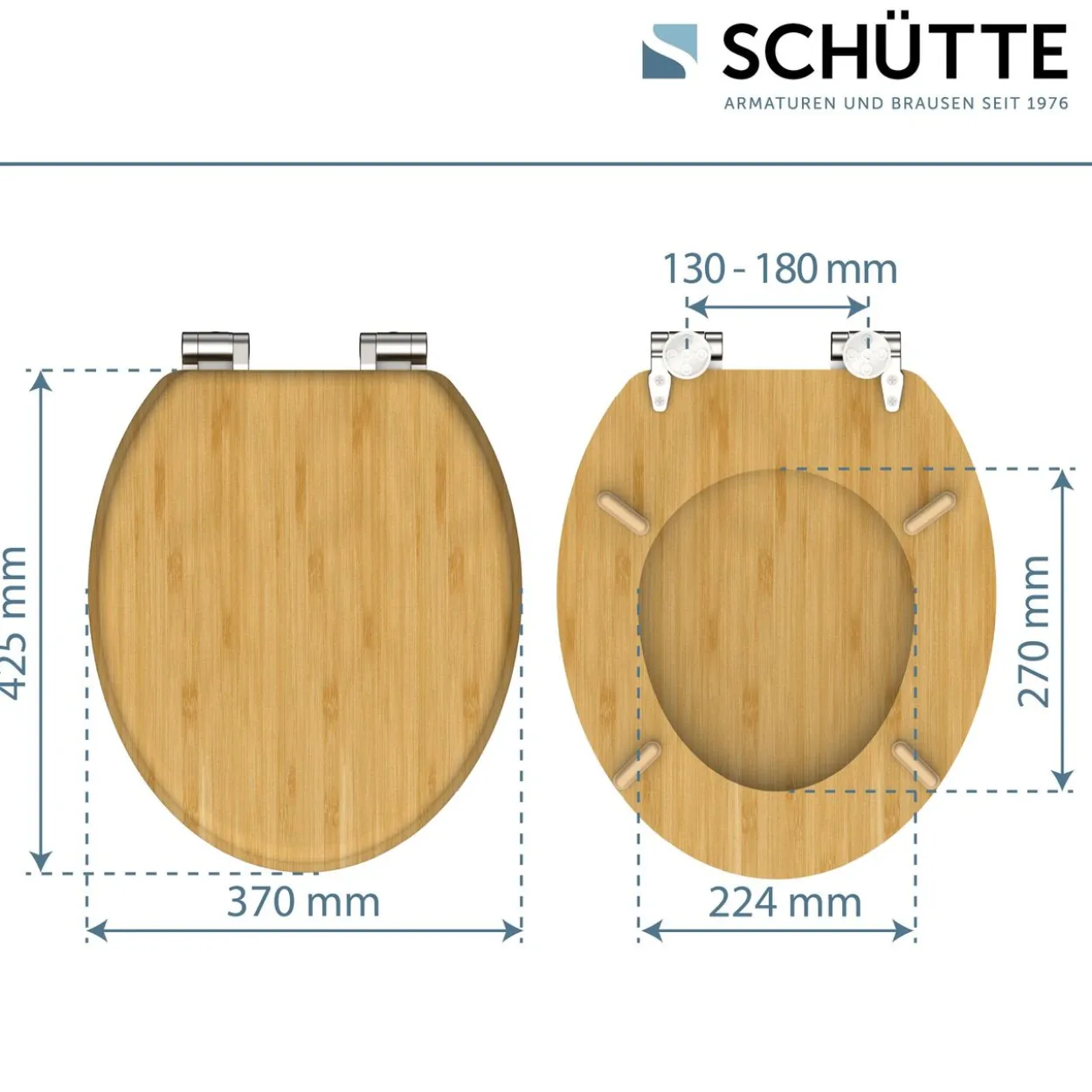 Bambus WC-Sitz