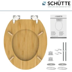 Bambus WC-Sitz