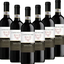 Barbera Asti DOCG Barrique Castelvecchio Italien trocken - 6er Karton