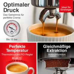 Barista Perfetta Plus (Typ 1170) v2 - si halbautomatische Espressomaschine