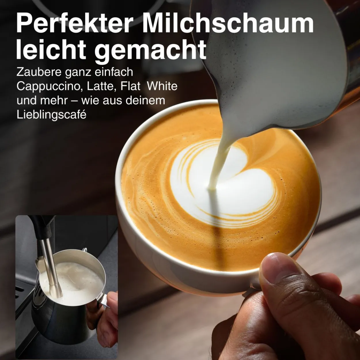 Barista Perfetta Plus (Typ 1170) v2 - sw halbautomatische Espressomaschine