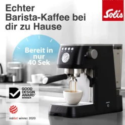 Barista Perfetta Plus (Typ 1170) v2 - sw halbautomatische Espressomaschine