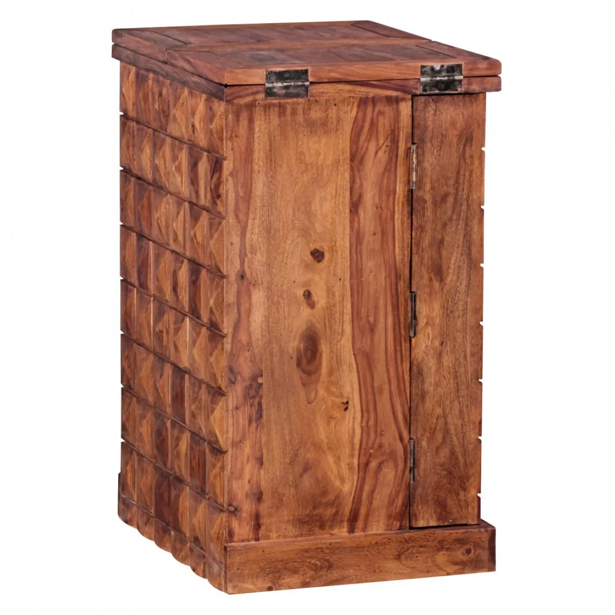 Barschrank aus Massivholz