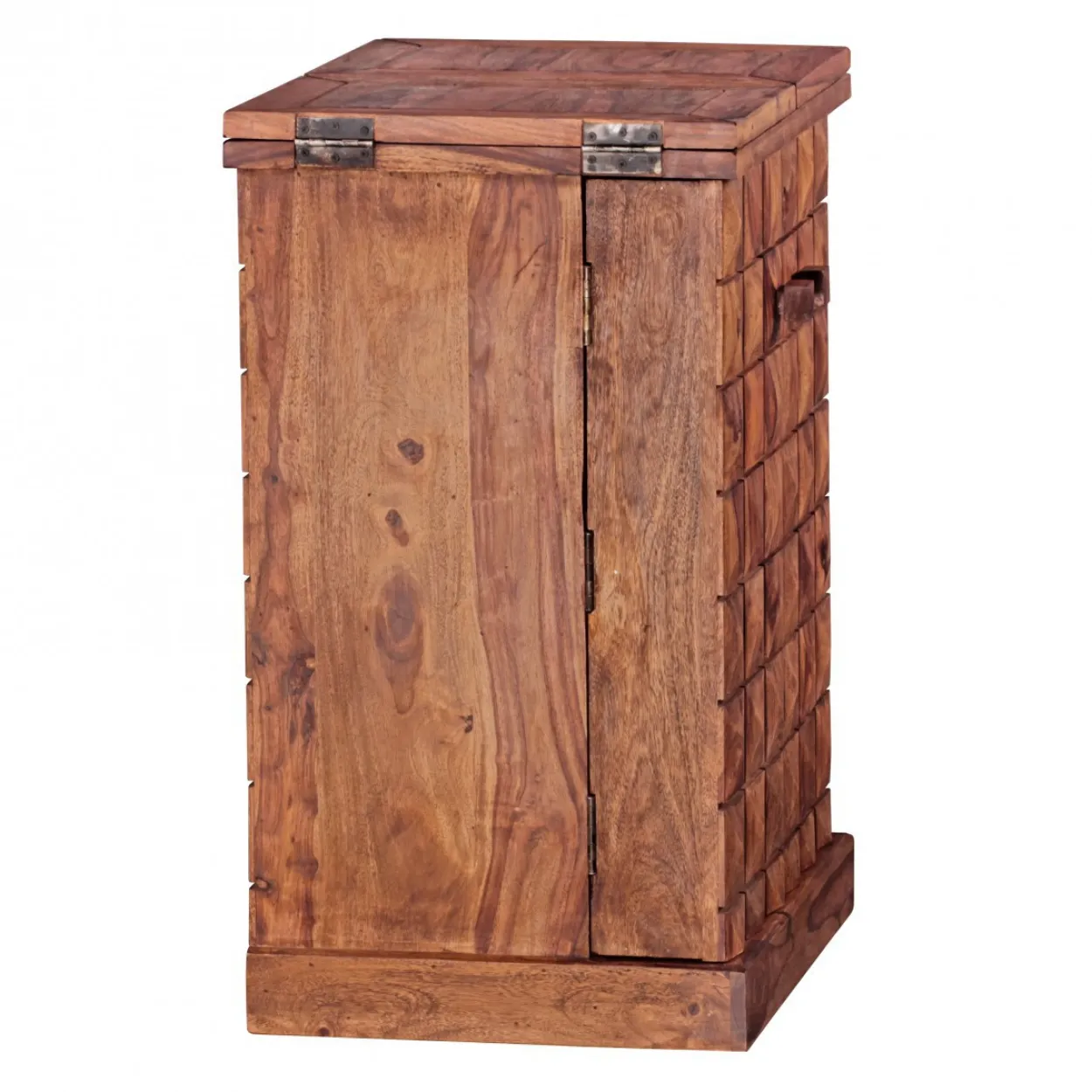 Barschrank aus Massivholz