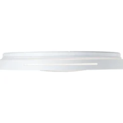 Barty LED Deckenlampe, Ø 49 cm, weiß/chrom
