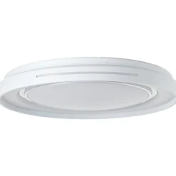 Barty LED Deckenlampe, Ø 49 cm, weiß/chrom