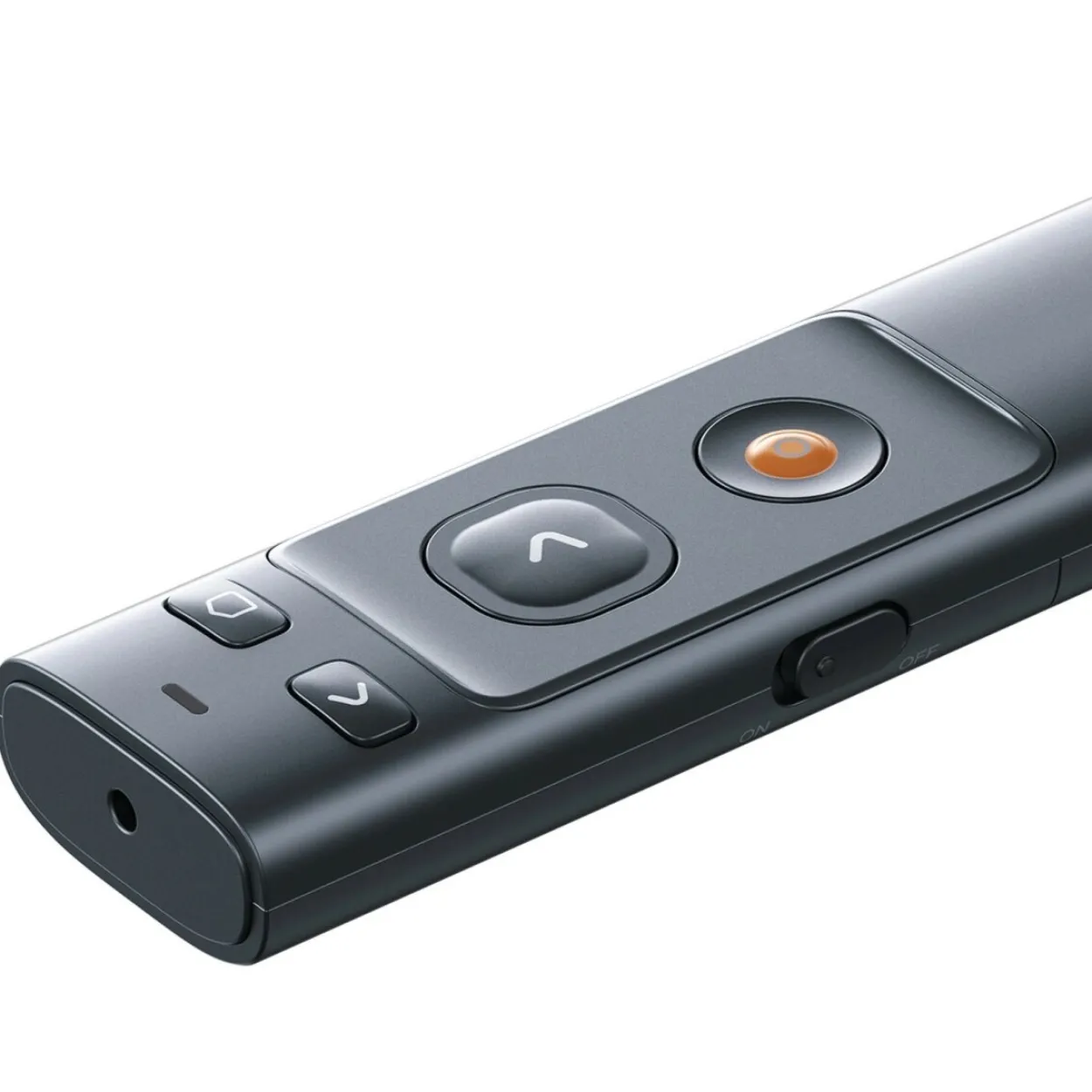 Baseus Orange Dot AI-Laserpointer mit automatischer Sprachtranskription, zwei Laser – Grau