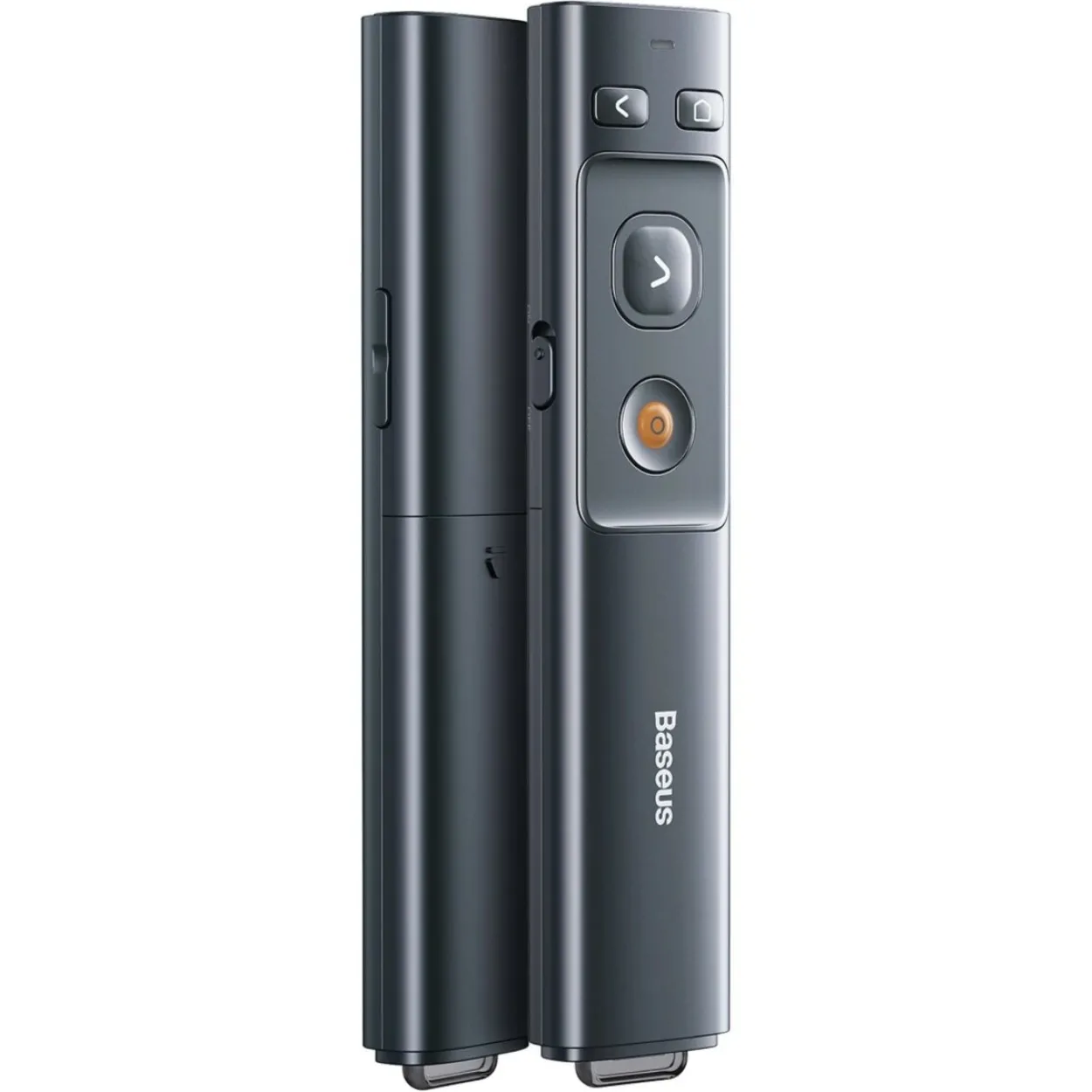 Baseus Orange Dot AI-Laserpointer mit automatischer Sprachtranskription, zwei Laser – Grau