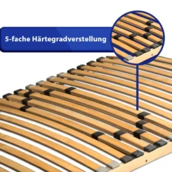 BASIC Lattenrost 100 x 190 cm starr - nicht verstellbar