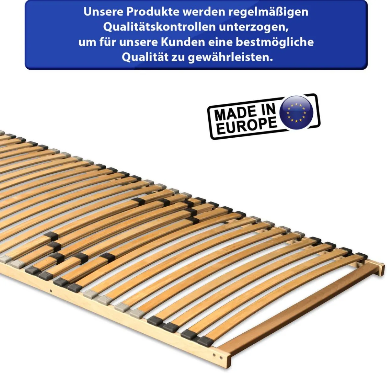 BASIC Lattenrost 100 x 210 cm starr - nicht verstellbar LANG