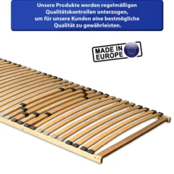 BASIC Lattenrost 140 x 210 cm starr - nicht verstellbar LANG