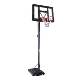 Basketballanlage mit Standfuß und Rollen 3m