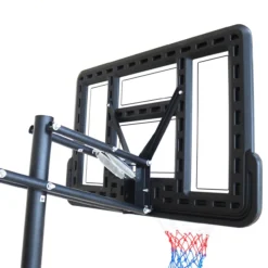 Basketballanlage mit Standfuß und Rollen 3m