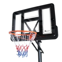 Basketballanlage mit Standfuß und Rollen 3m