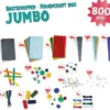 Bastelkoffer Jumbo blau, Faltschachtel