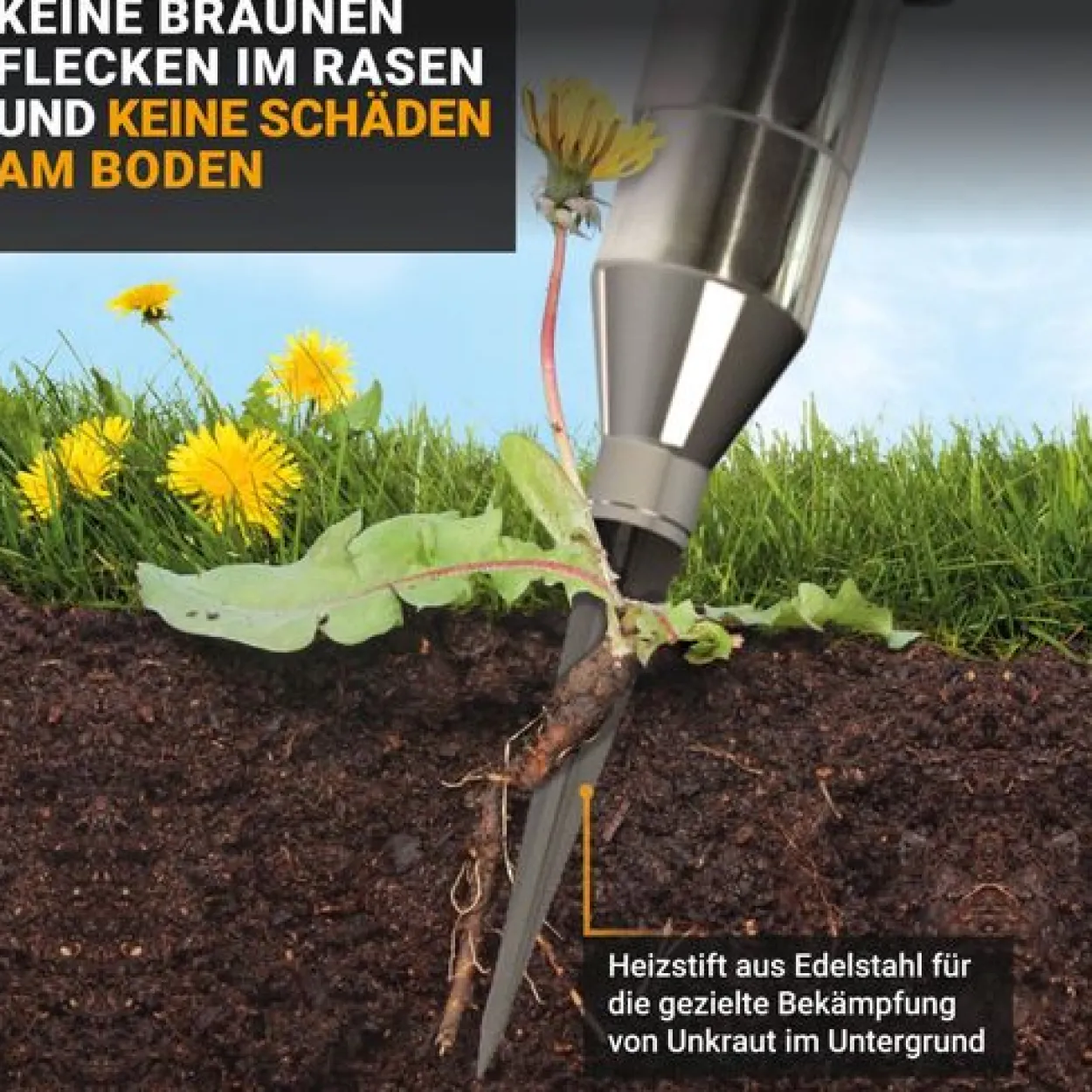 Batavia Maxxheat 2500W Unkrautvernichter 4in1