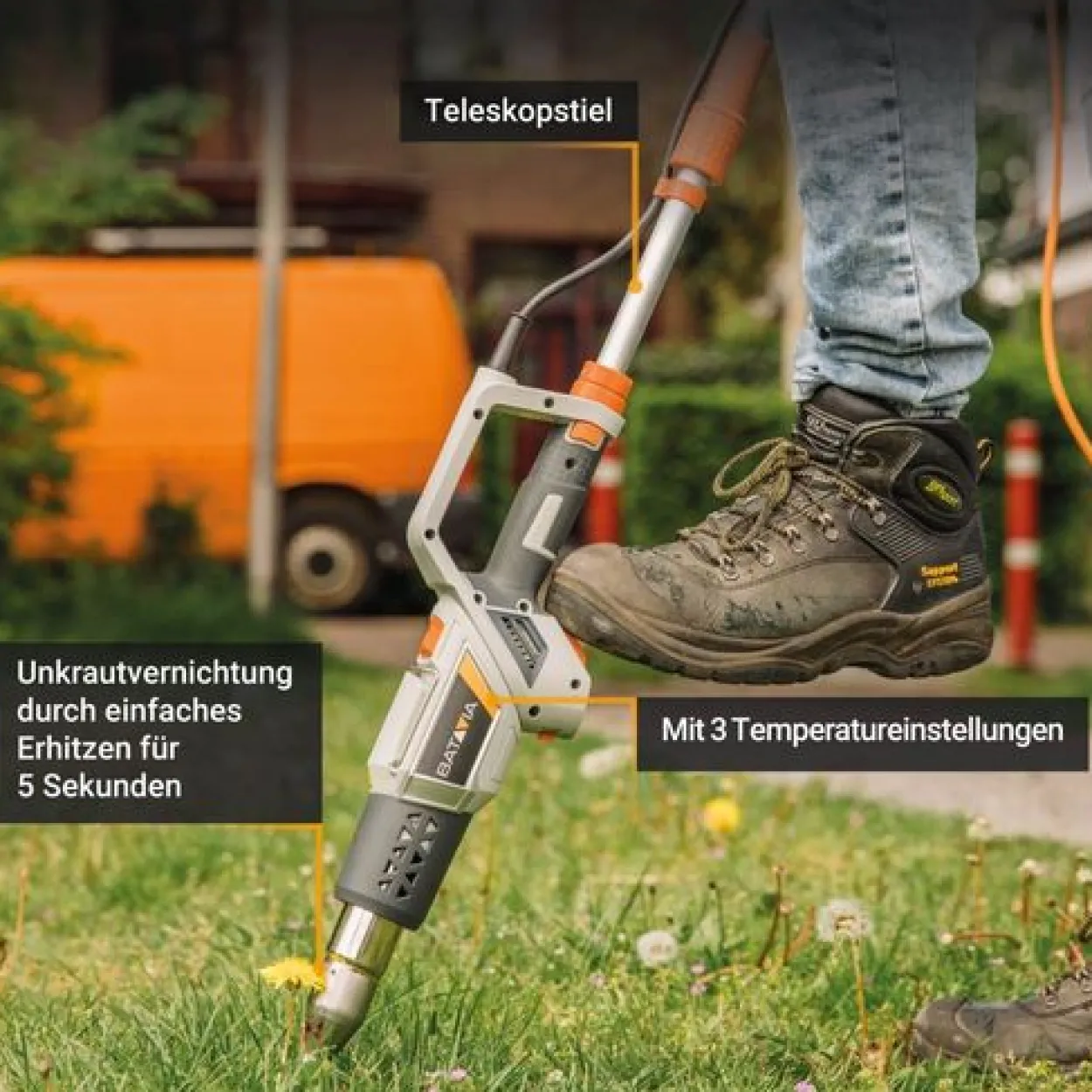 Batavia Maxxheat 2500W Unkrautvernichter 4in1