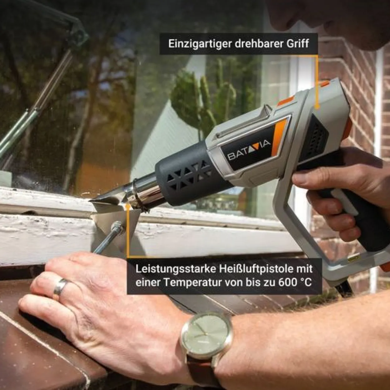 Batavia Maxxheat 2500W Unkrautvernichter 4in1