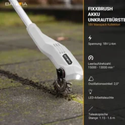 Batavia Maxxpack 18V Fixxbrush Akku-Unkrautbürste (ohne Akku und Ladegerät)