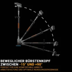 Batavia 18V Brushless Twin Brush Akku-Reinigungsbürste