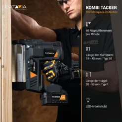 Batavia 18V Kombi-Tacker ULTRA (Ohne Akku und Ladegerät)