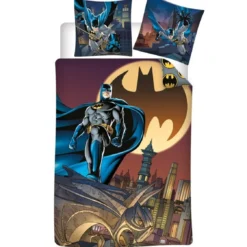 Batman Kinderbettwäsche-Set Decke & Kissen