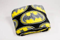 Batman Kuscheldecke 180x200 cm – Weiches Fan-Set für Sofa & Bett