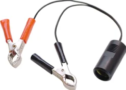 Batterieadapter mit Zigarettenanzünder 12 V oder 24 V 1 m Zuleitung