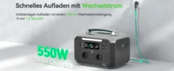 Batterie für Camper – Ampace 600PRO Tragbar Batterie mit 600W