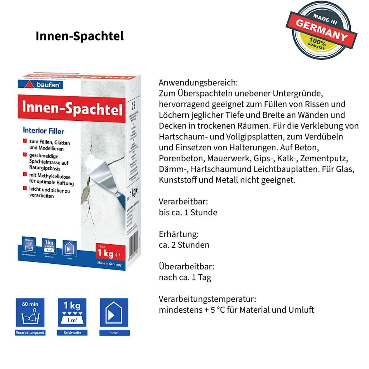 baufan Innenspachtel