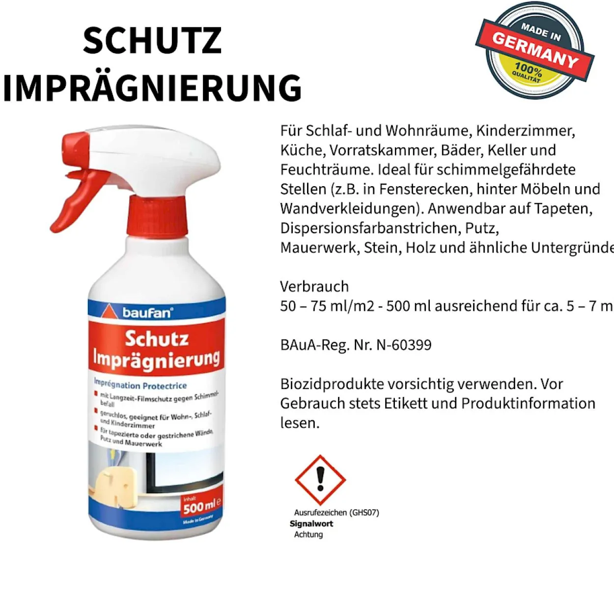 baufan Schutz-Imprägnierung