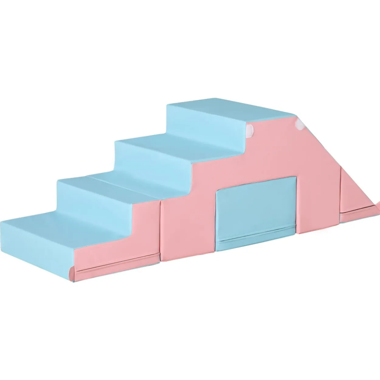 Bausteinset 2er-Set Bausteine rekonfigurierbares Design Rosa+Blau