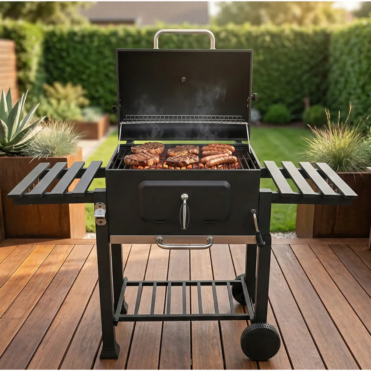 BBQ Grill, ca. 115 x 46 x 106 cm