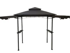 BBQ Grillpavillon anthrazit