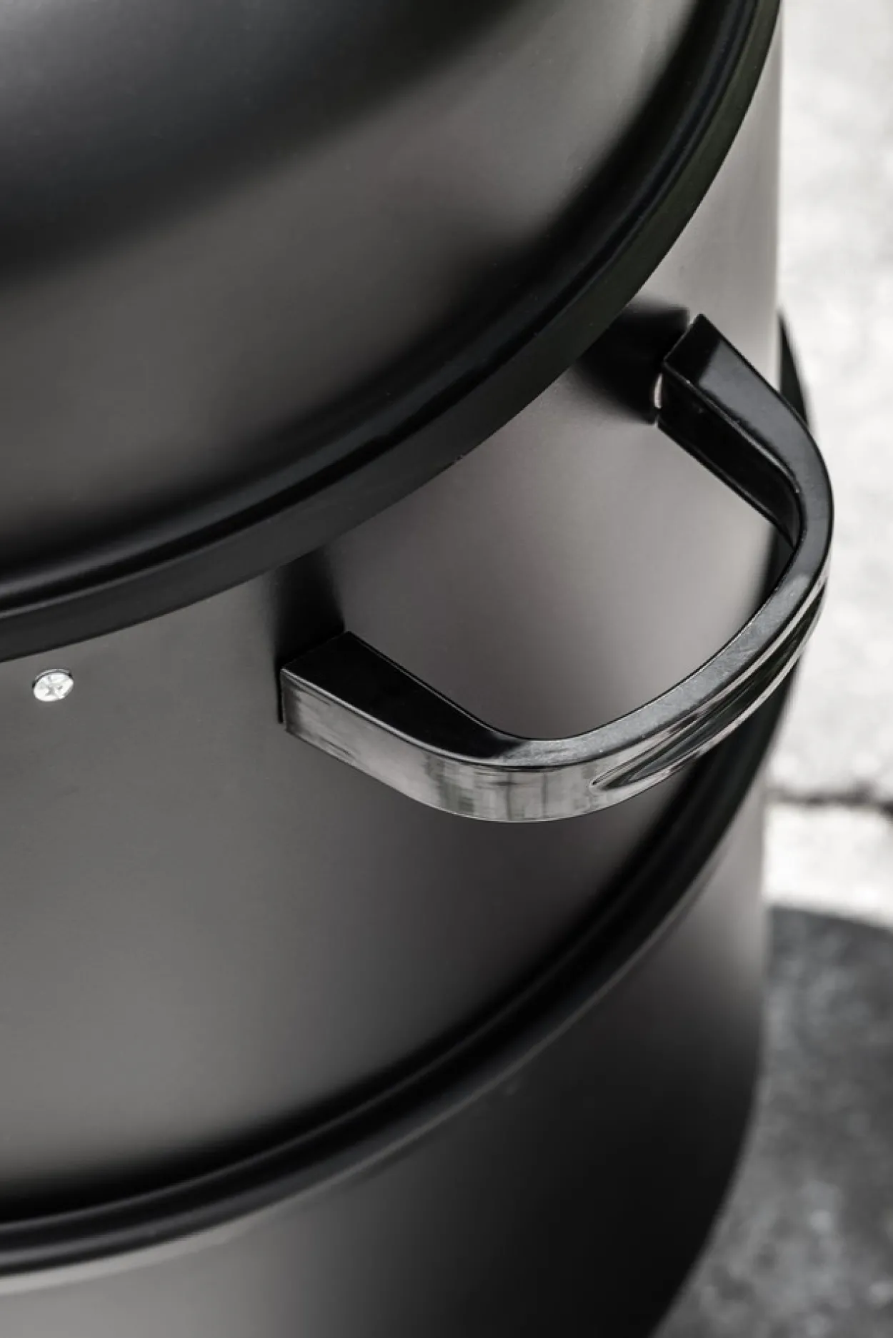 BBQ Smoker rund mit Grill und Ofen