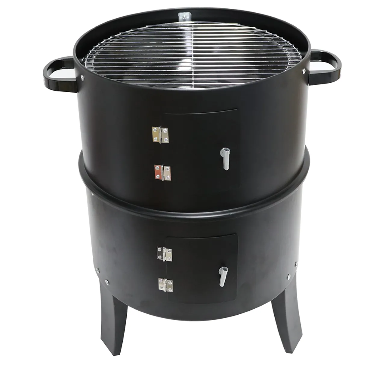 BBQ Smoker rund mit Grill und Ofen