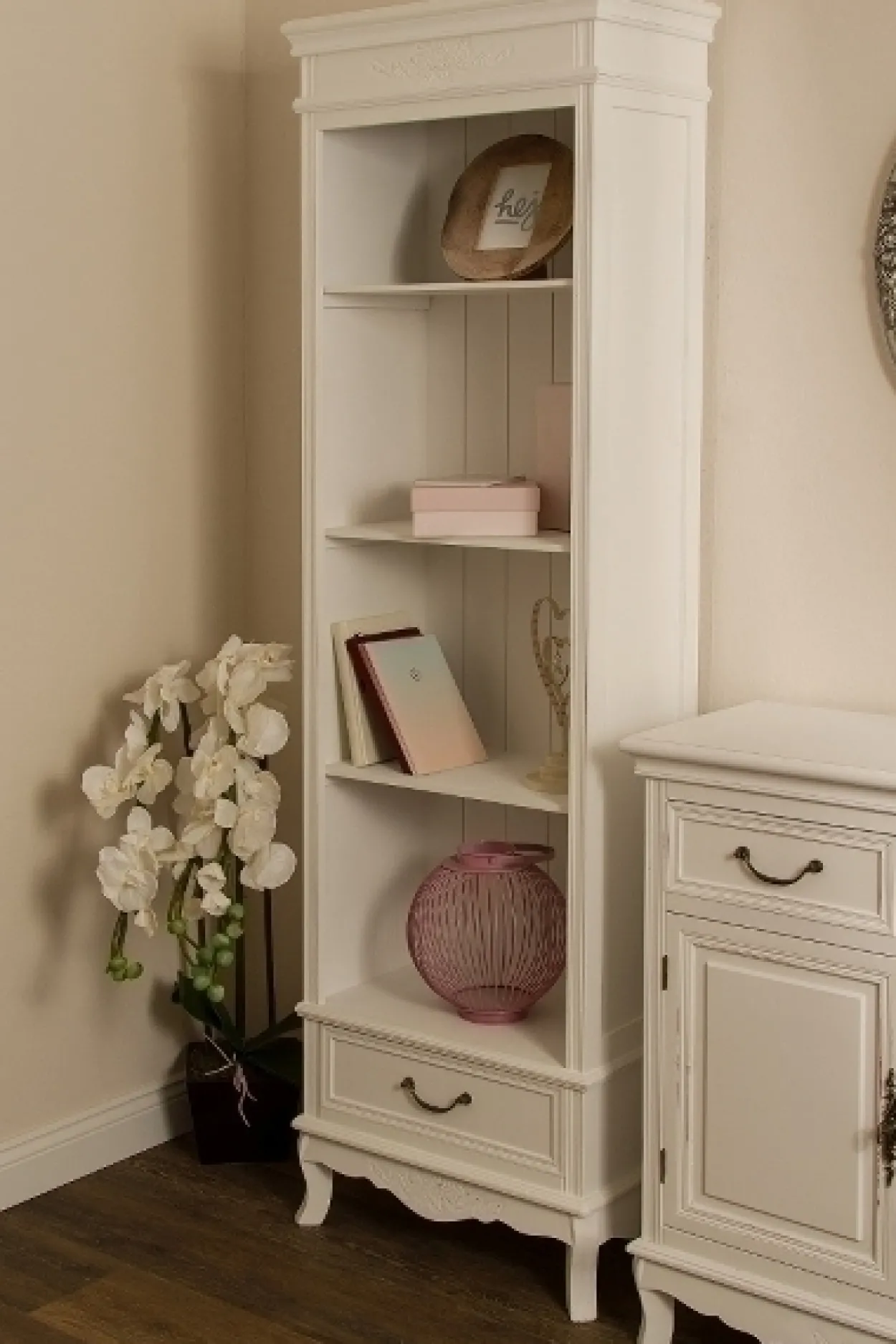 Bücherregal "Elegance" , mit 1er Schublade