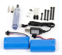 Beast Blue ferngesteuertes RC Auto in blau/gelb