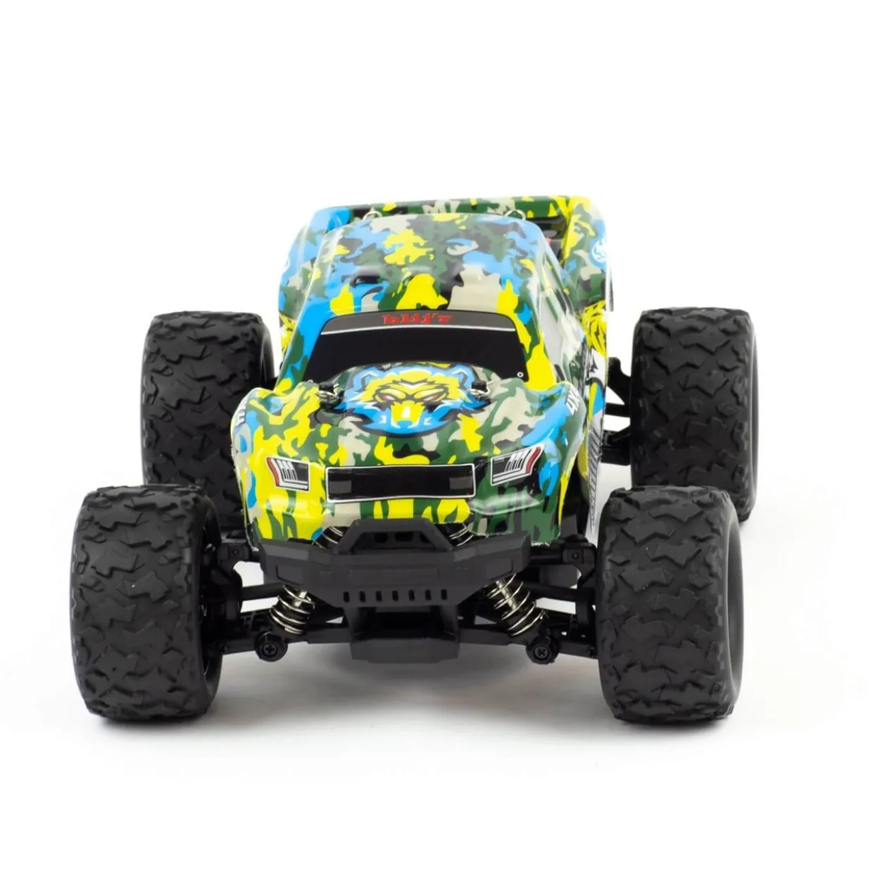 Beast Blue ferngesteuertes RC Auto in blau/gelb