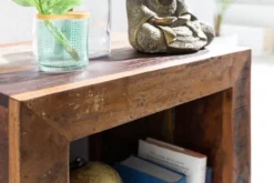 Beistelltisch KALKUTTA Shabby Chic Recycling Mango