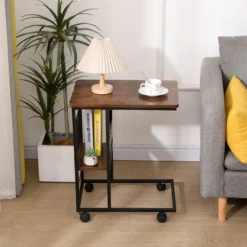 Beistelltisch Servierwagen mit Rollen, ca. 50 x 35 x 60 cm
