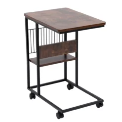 Beistelltisch Servierwagen mit Rollen, ca. 50 x 35 x 60 cm