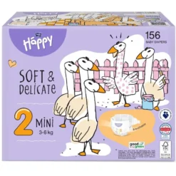 bella baby Happy Windeln Gr.2 Mini 3-6kg HAPPY BOX 156 Stück