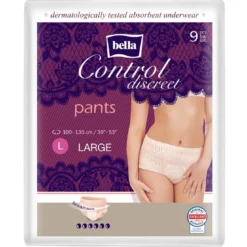 bella Control Discreet Pants beige Large 9 Stück