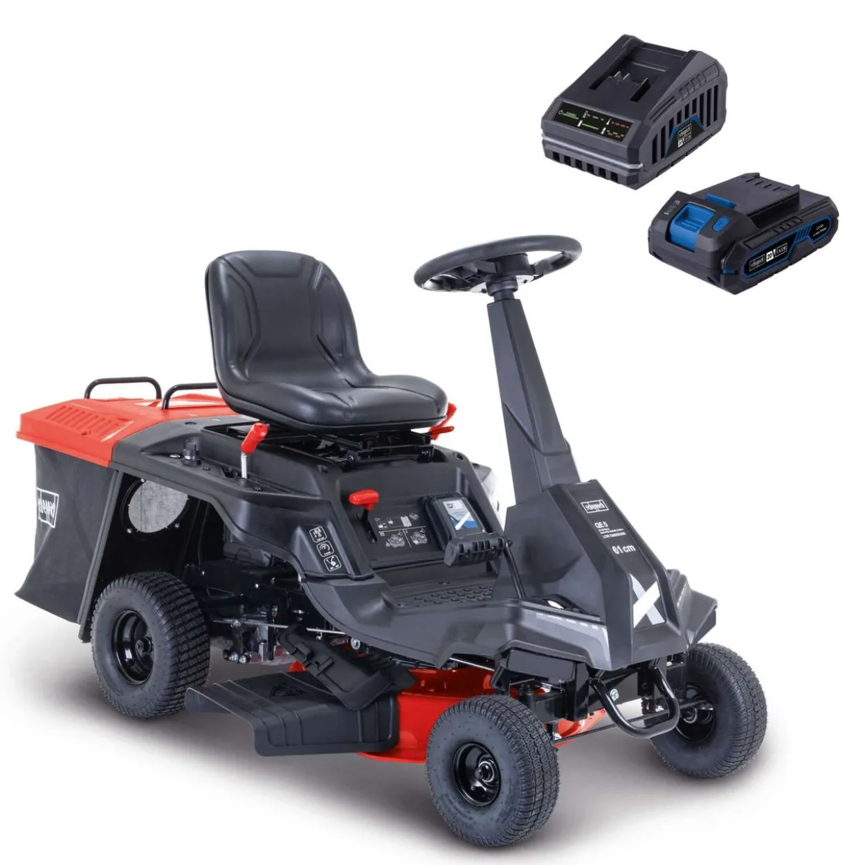 Benzin-Aufsitzrasenmäher MR200-61 E Start 6 in 1