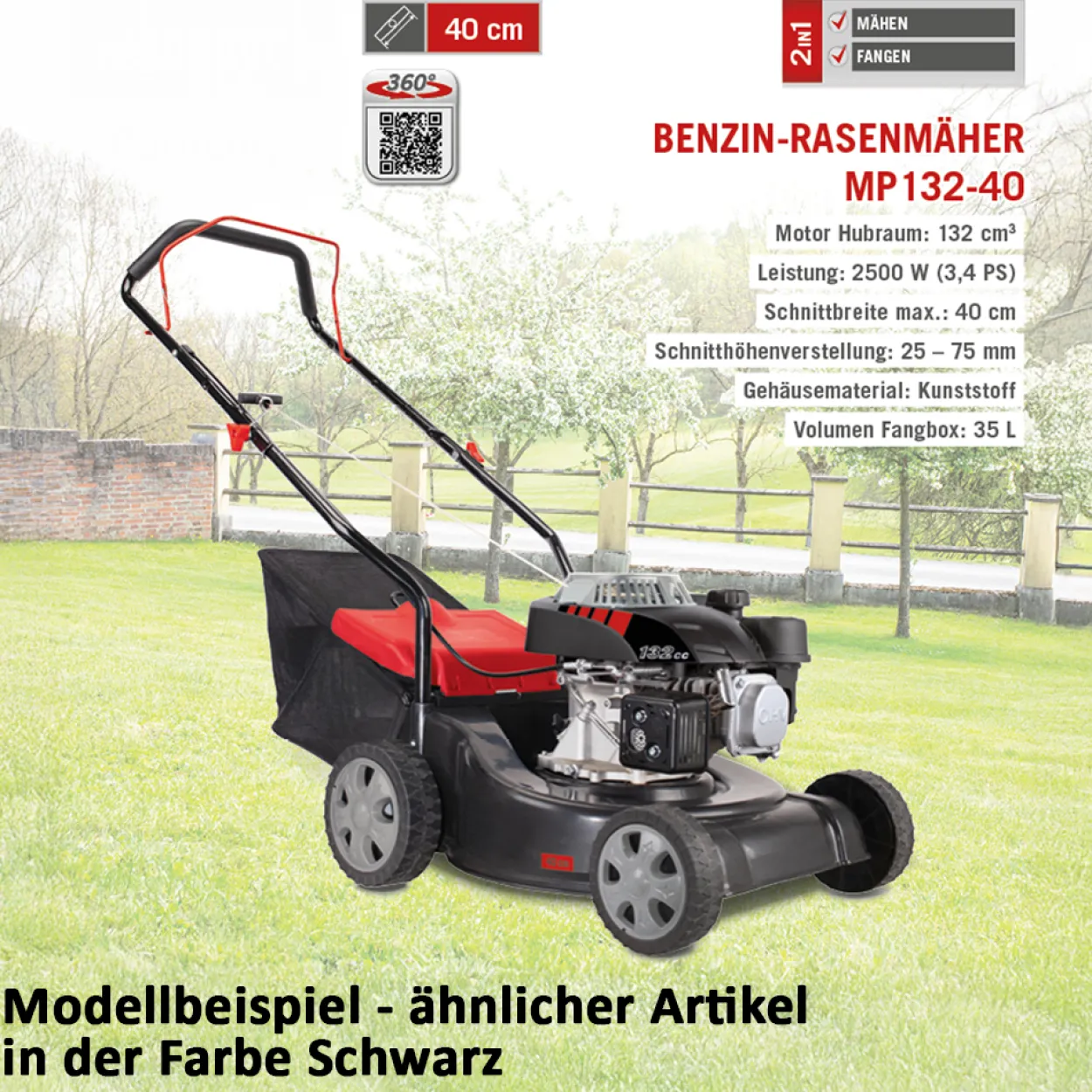 Benzin-Rasenmäher MP132-40
